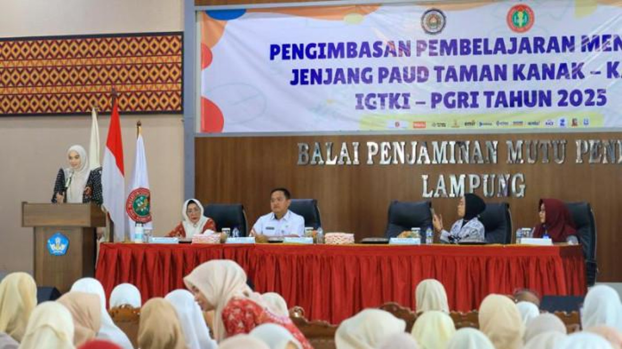 Bunda PAUD Provinsi Lampung Dorong Penguatan Profesionalisme Guru PAUD Melalui Deep Learning