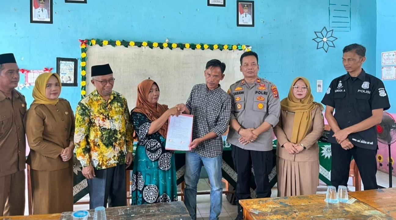 Polsek Wonosobo Fasilitasi Perdamaian Perselisihan Antar Siswi SMP