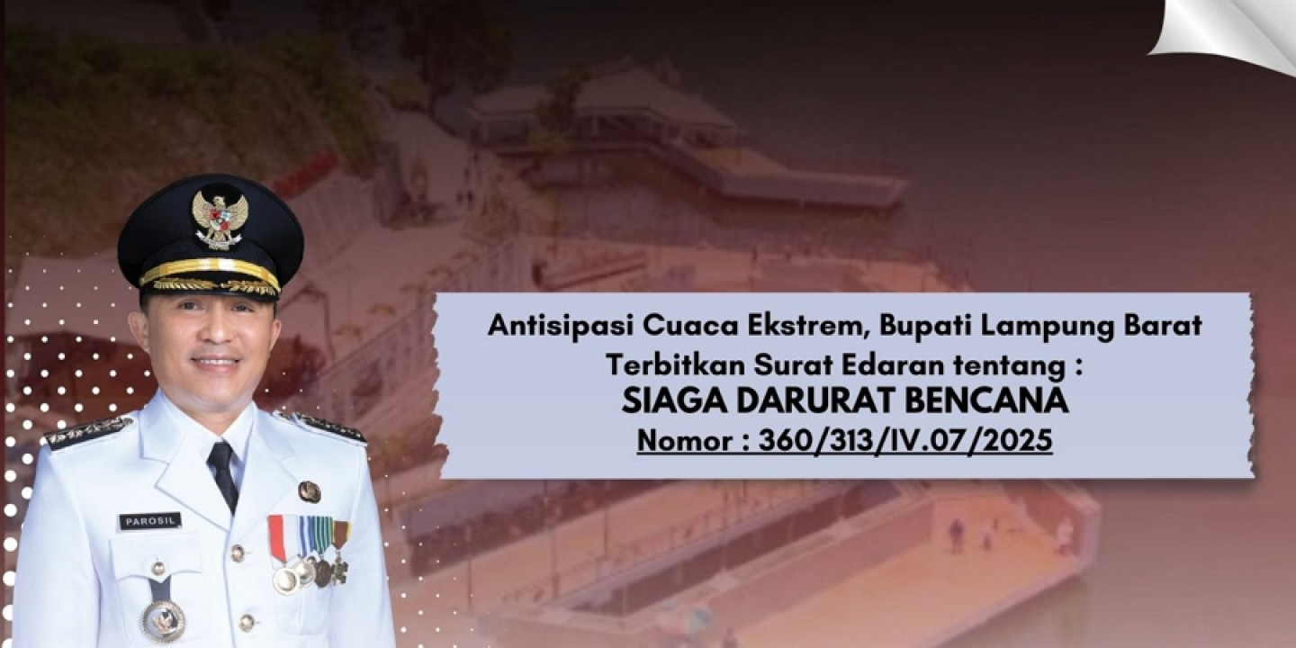 Antisipasi Cuaca Ekstrem, Bupati Terbitkan Surat Edaran Siaga Bencana Hidrometeorologi