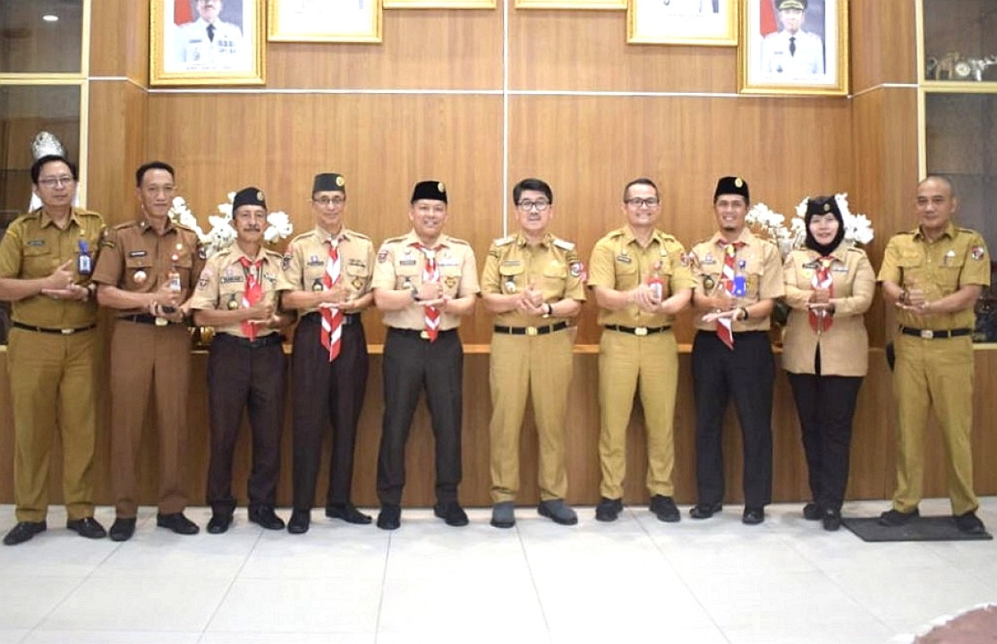 Pemkab Lampura Dukung Persiapan Hari Pramuka dan Jambore Nasional 2026