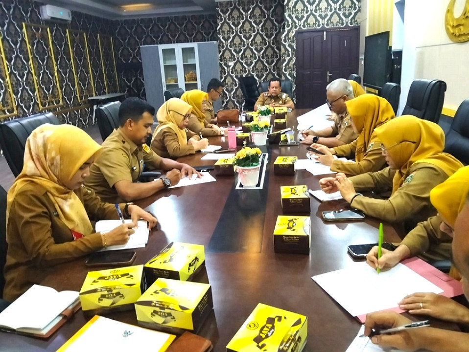 Pemkab Lamteng Gelar Rakor Penganggaran Gaji PPPK Paruh Waktu Tahun 2026