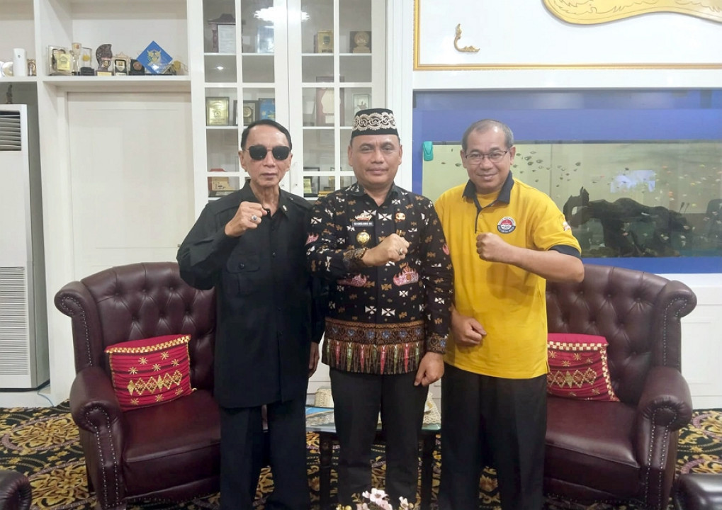 Media Faktual Hukum Silaturahmi dengan Wali Kota Metro dan Wabup Lampung Timur