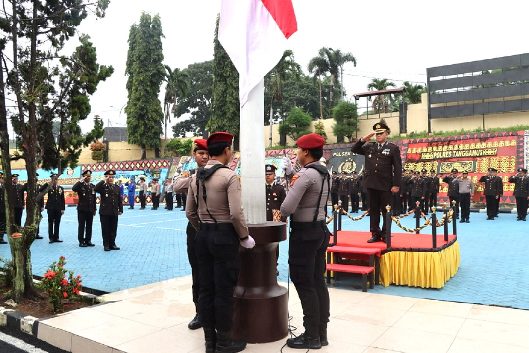 Polres Tanggamus Peringati Hari Sumpah Pemuda ke-98
