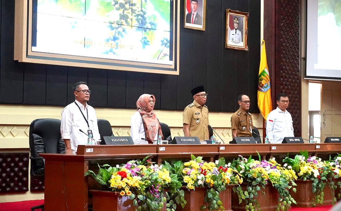 Lampung Perkuat Hilirisasi dan Ketahanan Pangan Lewat Rakor Produksi Pangan 2026