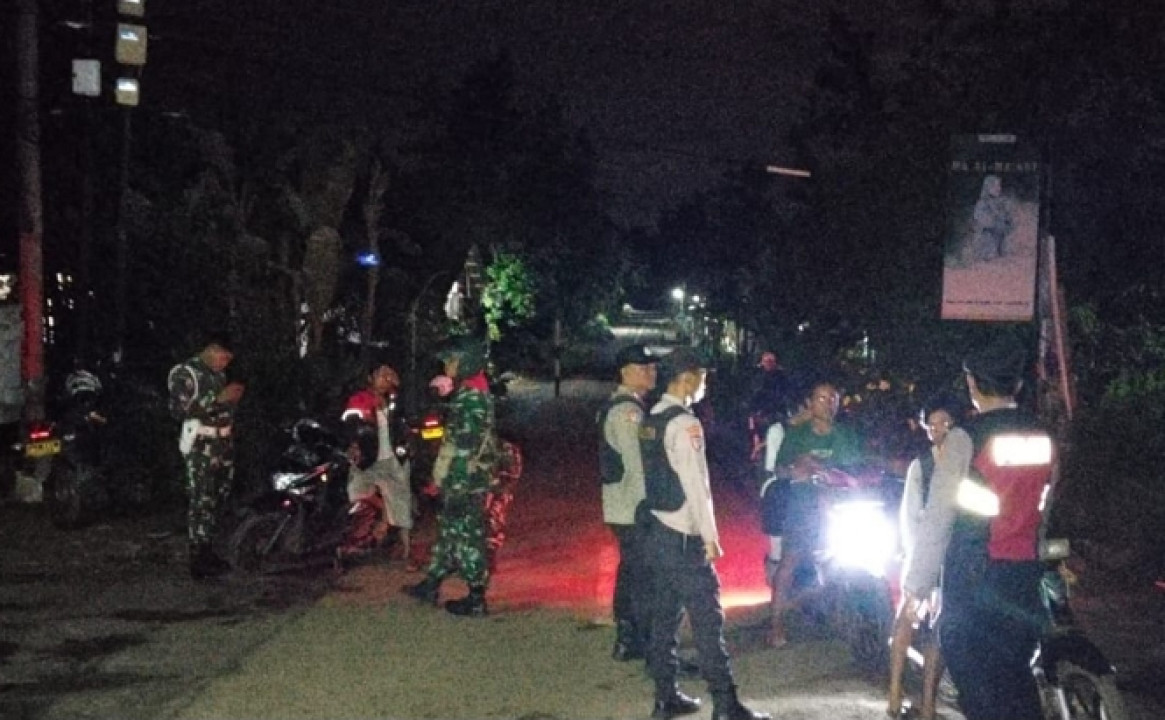 Polsek Sumberejo dan TNI Tingkatkan Patroli Gabungan