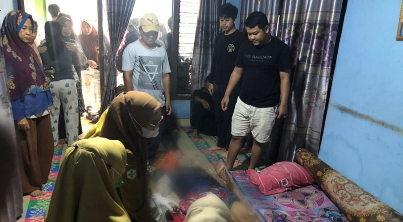 Polsek Pulau Panggung Identifikasi Temuan Jenazah Petani di Persawahan Pekon Tekad