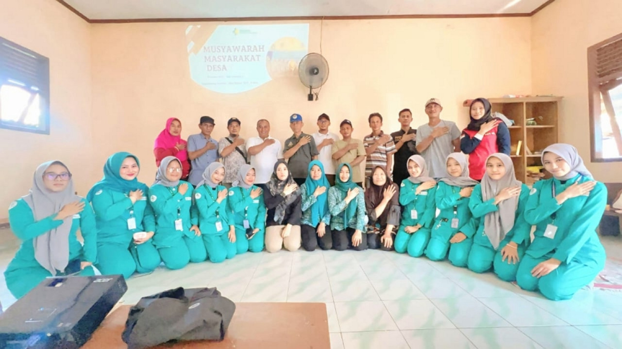 Mahasiswa Poltekes Kemenkes Palembang Laksanakan MMD di Kelurahan Rajabasa Jaya