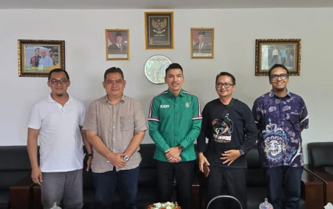 PDHI Lampung Audiensi dengan Anggota DPR RI Muhammad Kadafi