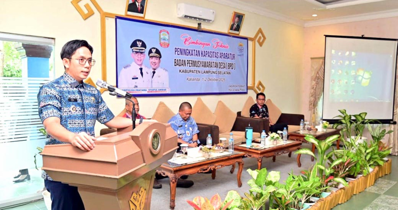 Bupati Egi Ingatkan Kades, Pentingnya Sinergi Bersama BPD 