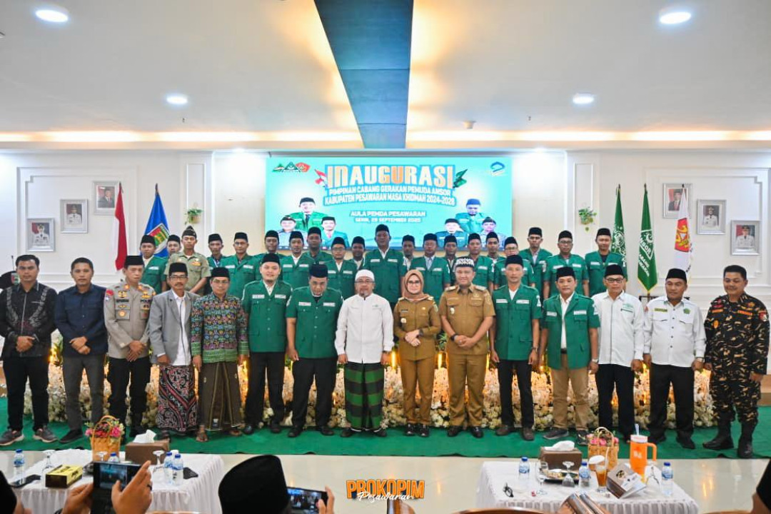 Bupati Nanda Indira Ajak GP Ansor Sinergi Majukan Pembangunan Keagamaan di Kabupaten Pesawaran