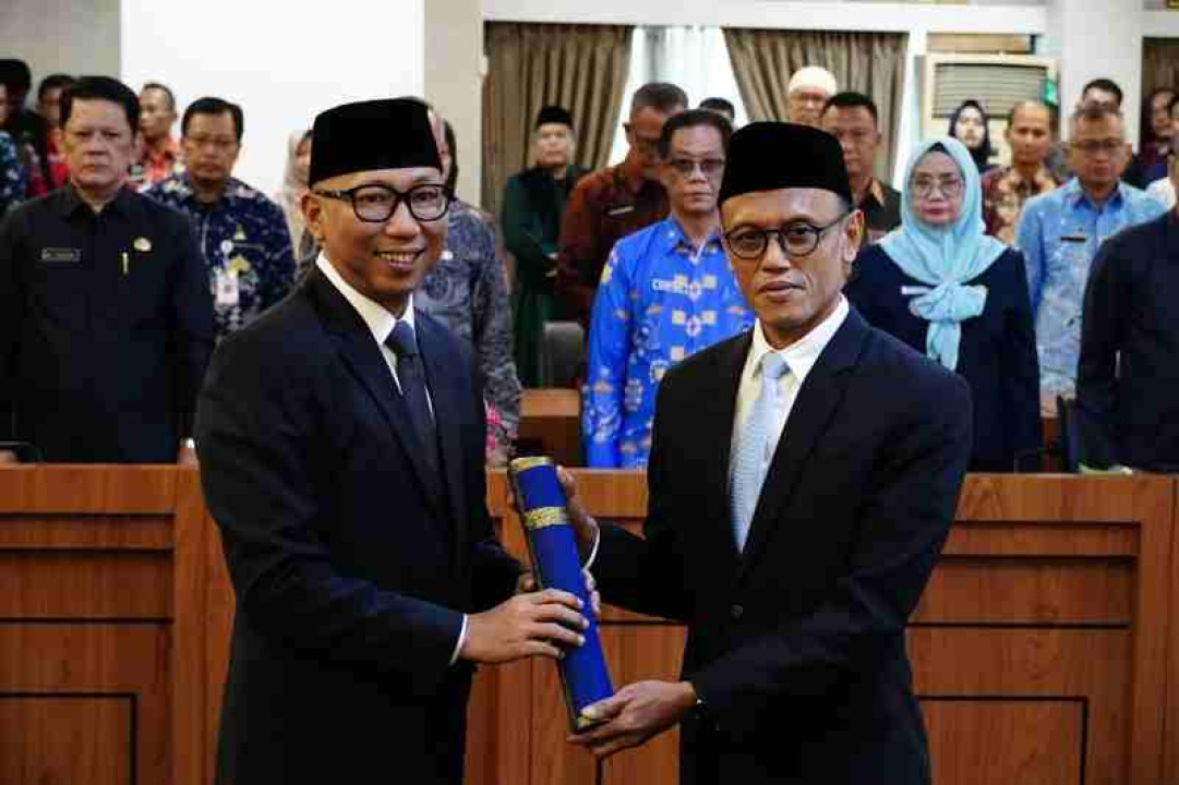 Gubernur Lampung Lantik Dua Pejabat Pimpinan Tinggi Pratama