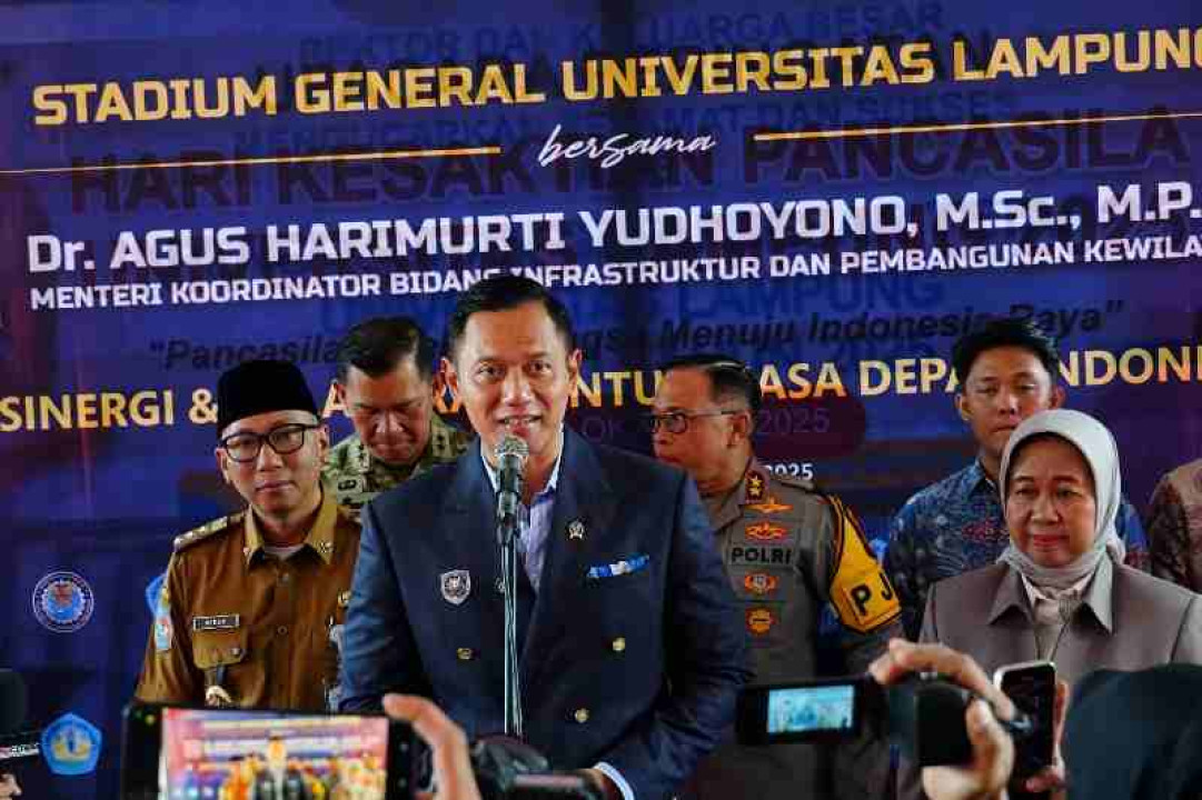 Menko AHY dan Gubernur Ajak Mahasiswa jadi Generasi yang Inovatif dan Berkarakter