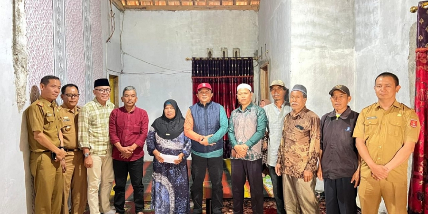 Bupati Lampung Barat Kunjungi Rumah Korban Pembunuhan di Batam