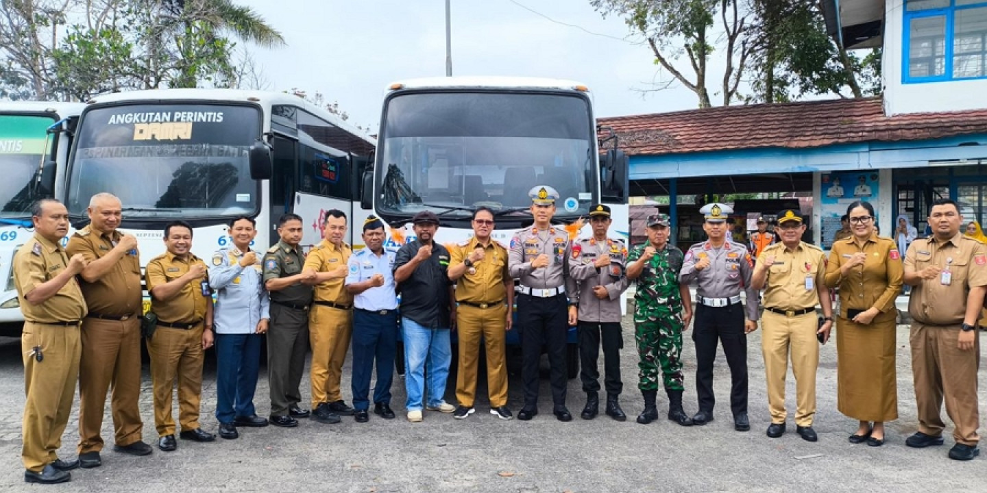 Bus Damri Resmi Masuk Lumbok Seminung