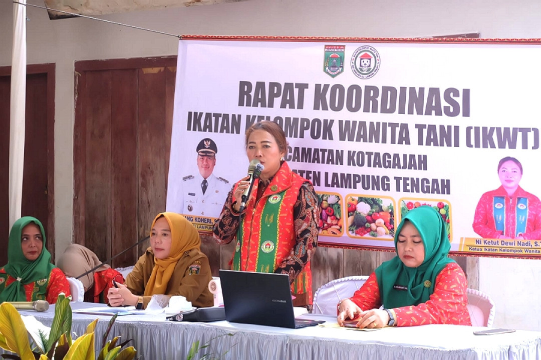 IKWT Lampung Tengah Gelar Rakor di Kota Gajah, Fokus Penguatan Ketahanan Pangan