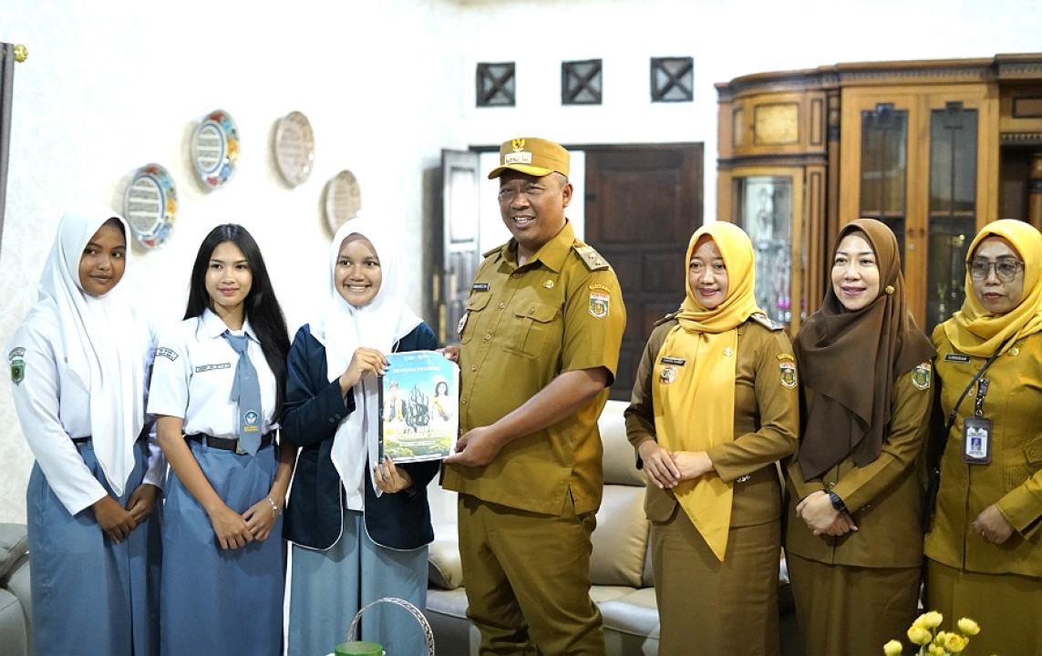 Tiga Siswa Wakili Lampung Tengah di Ajang Lomba Duta Anti Narkoba Tingkat Nasional