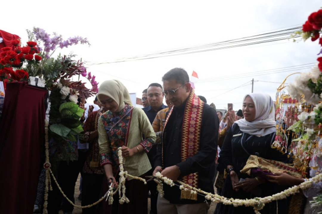 Menteri Kebudayaan RI Resmikan Gedung Koleksi Museum Taman Purbakala Pugung Rahardjo