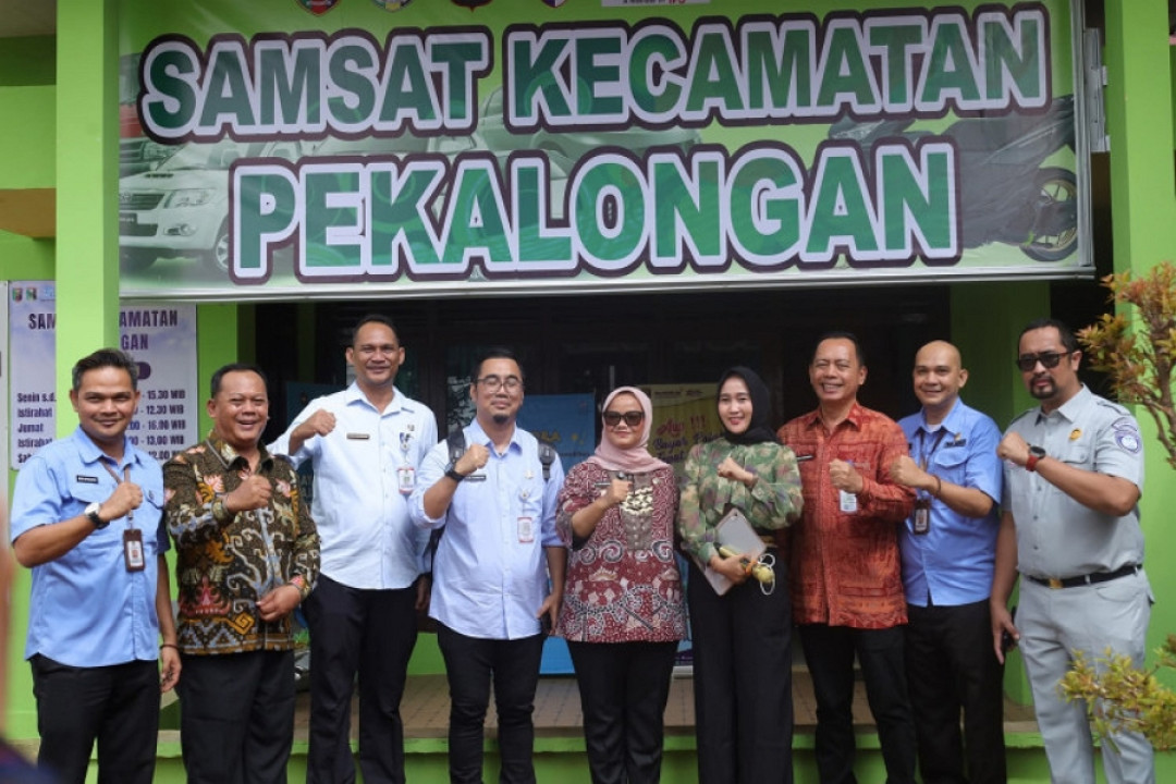 Samsat Kecamatan Pekalongan Resmi Beroperasi