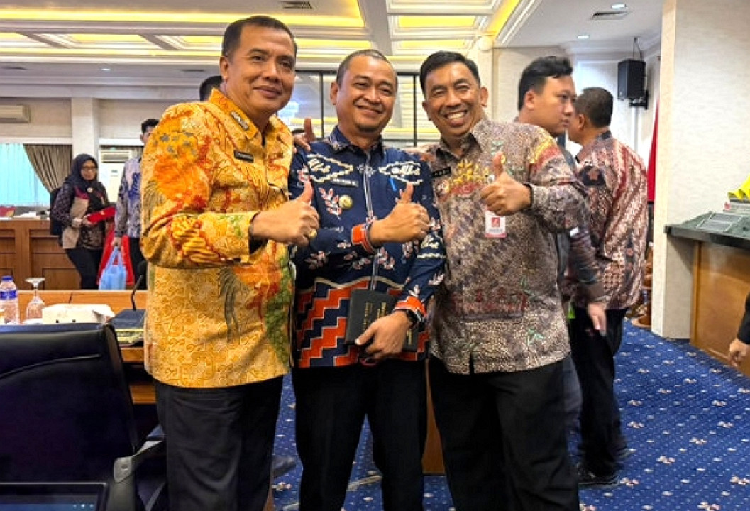 Sekda Rustam Effendi Hadiri Kunjungan Kerja Menteri PPN/Bappenas