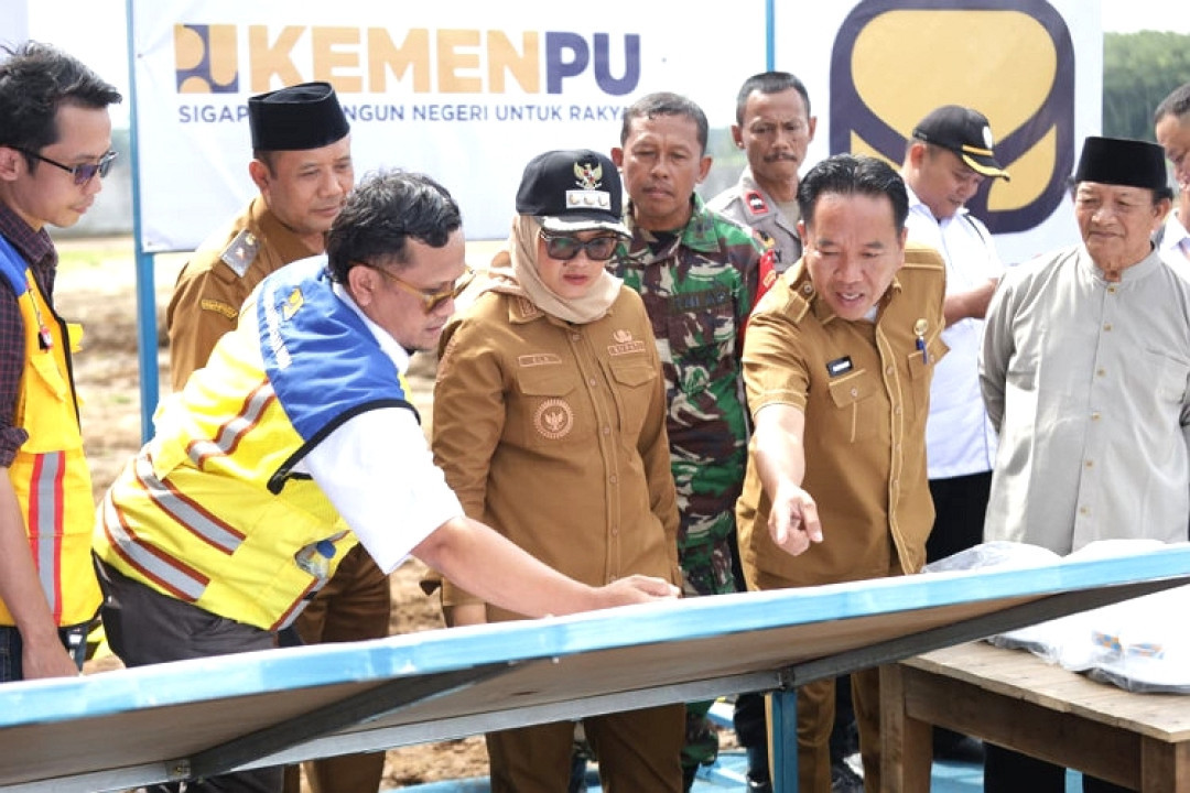 Bupati Lampung Timur Resmikan Peluncuran dan Ground Breaking Sekolah Rakyat Provinsi Lampung