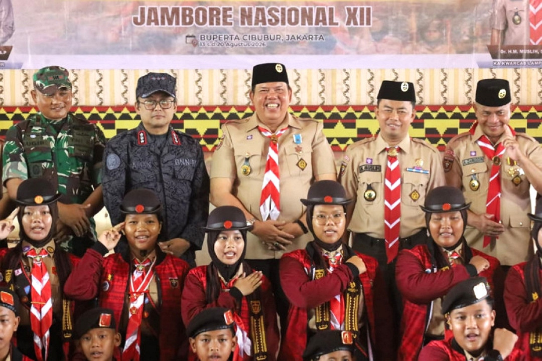 Kontingen Pramuka Lamtim Siap Ukir Prestasi di Jambore Nasional XII 2026