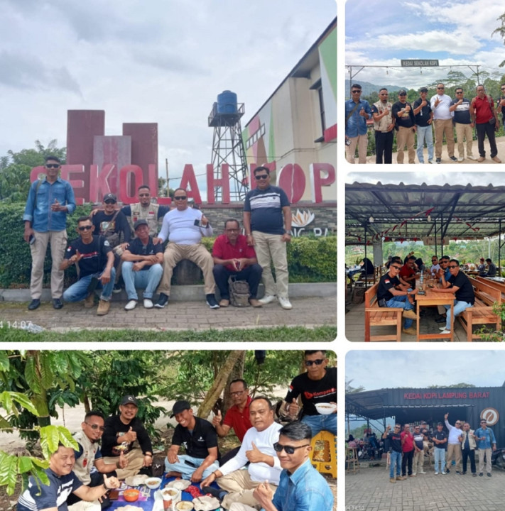 DPC SPRI LU Lakukan Kunjungan ke Sekolah Kopi Lampung Barat