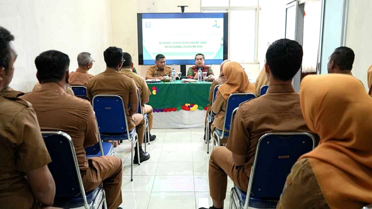 Dinas PUTR Metro Pertama Kali Dinilai Ombudsman