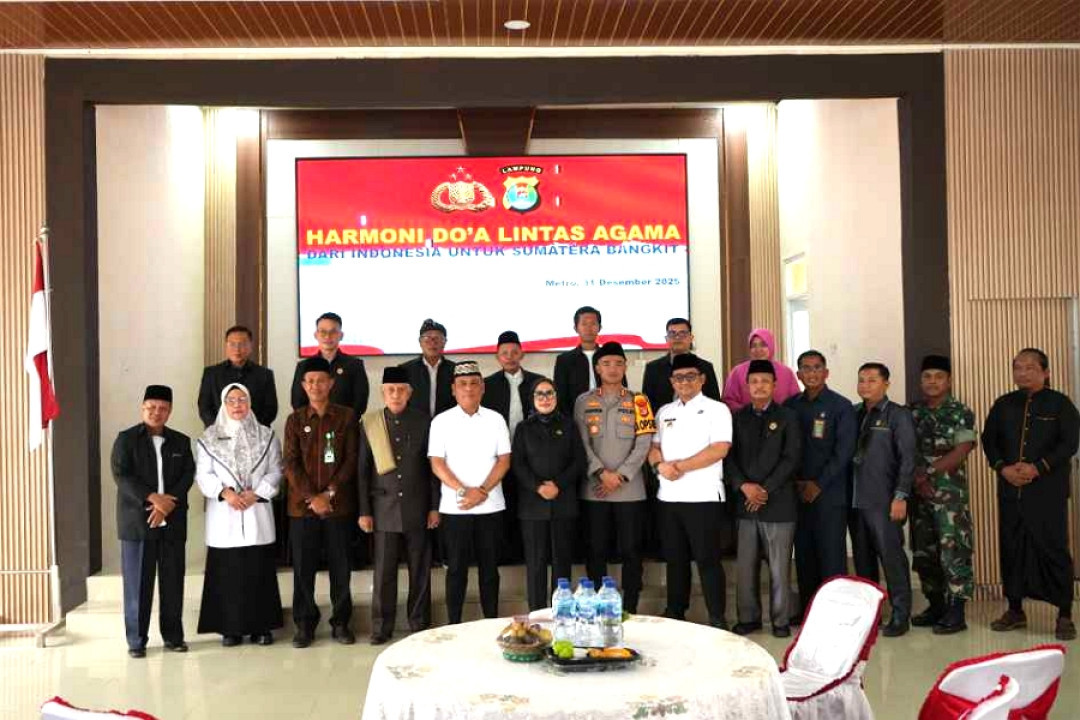 Kota Metro Rayakan Tahun Baru 2026 dengan Doa Bersama Lintas Agama