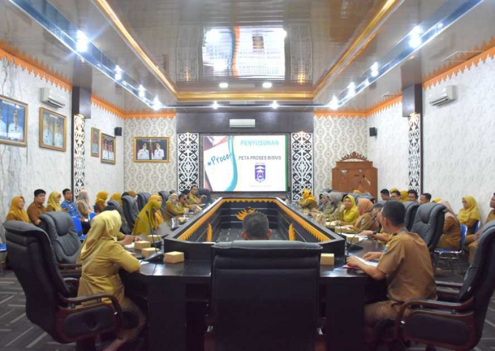 Perkuat Tata Kelola Pemerintahan, Pemkot Metro Gelar Workshop Peta Proses Bisnis OPD