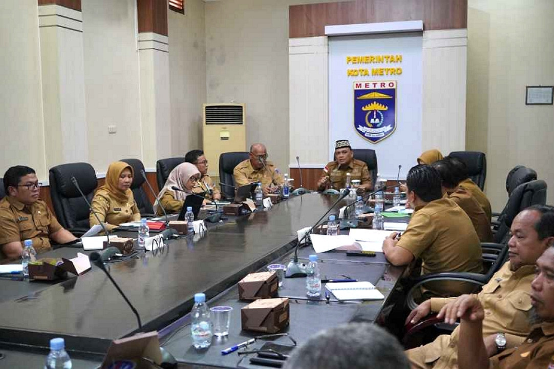 Pemkot Metro Gelar Rakor Internal terkait Tenaga Honorer Non Database