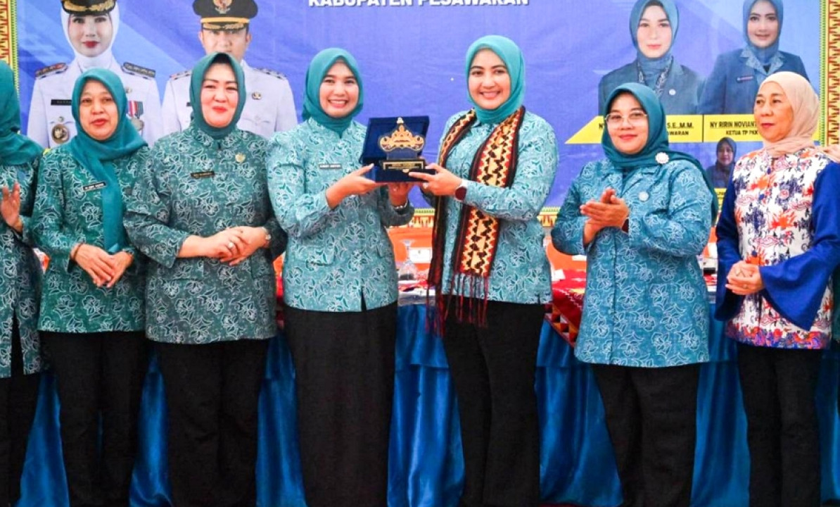 TP PKK Kabupaten Muaro Jambi Laksanakan Kunjungan Studi Tiru di Pesawaran