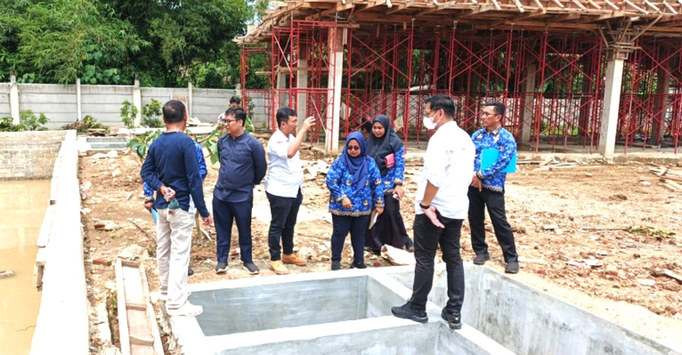 Pemkab Pastikan Penanganan Terpadu Terkait Genangan Air Di Sekitar RS Urip Gedong Tataan