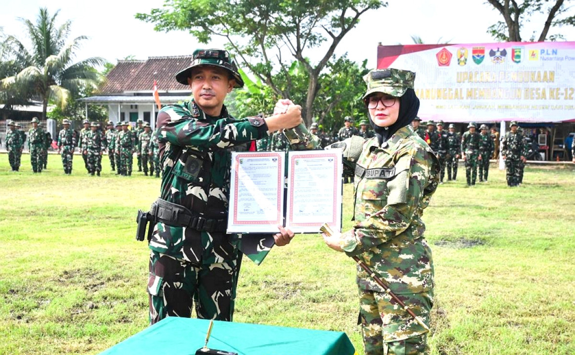 TMMD ke-127 Dimulai, Perkuat Sinergi TNI dan Pemerintah Daerah Membangun Desa 