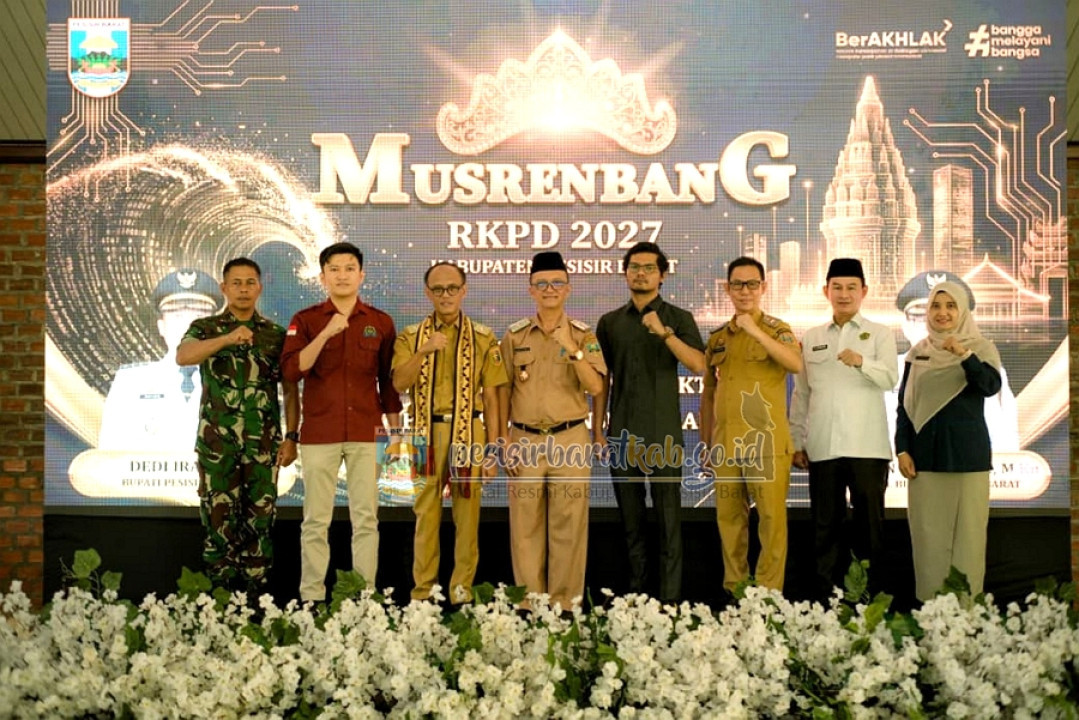Pemkab Pesibar Gelar Musrenbang RKPD 2027
