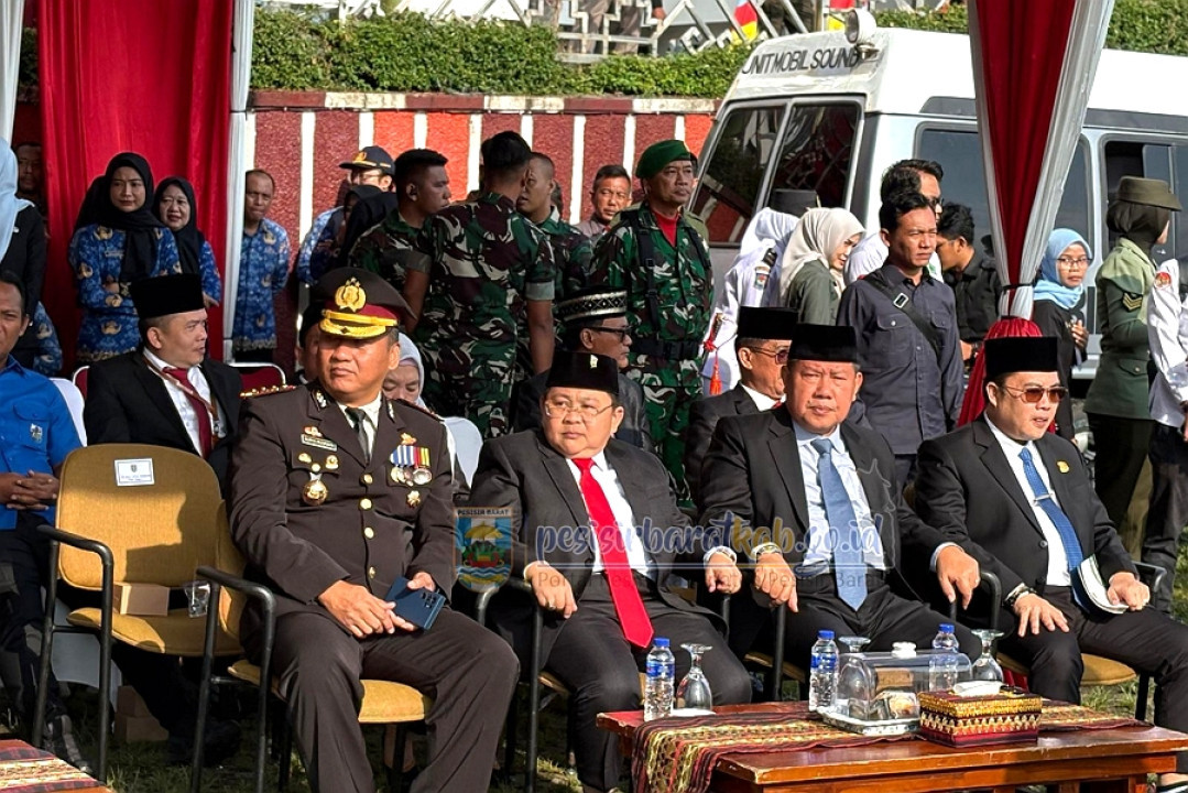 Wabup Pesisir Barat Hadiri Upacara Peringatan Hari Jadi ke-62 Provinsi Lampung
