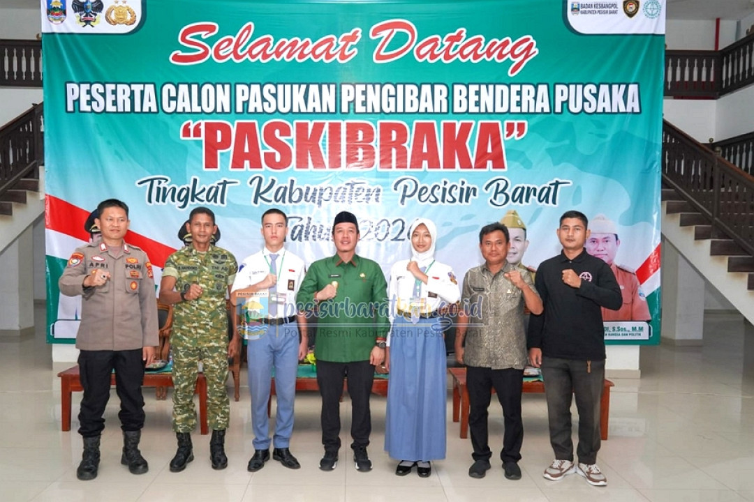 Pesisir Barat Mulai Buka Seleksi Calon Paskibraka Tahun 2026 