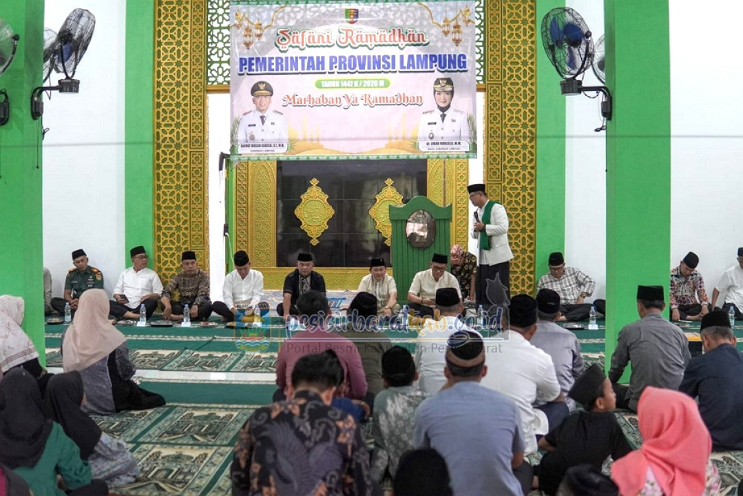Safari Ramadhan 1447 H/2026 M Pemprov Lampung di Pesisir Barat