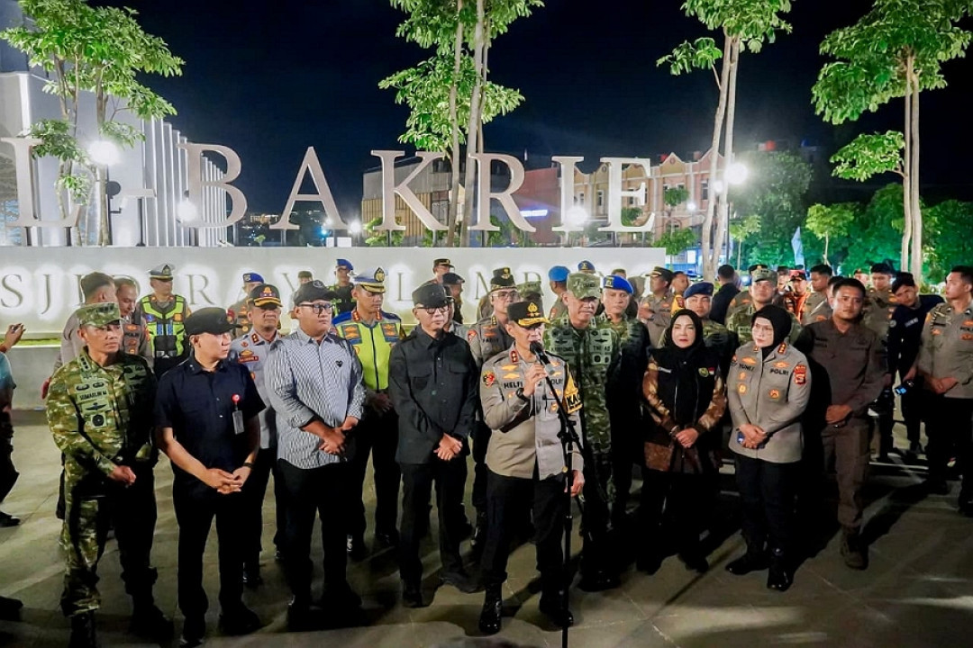 Lampung Kondusif Saat Malam Takbiran, Gubernur dan Forkopimda Lakukan Pemantauan Langsung