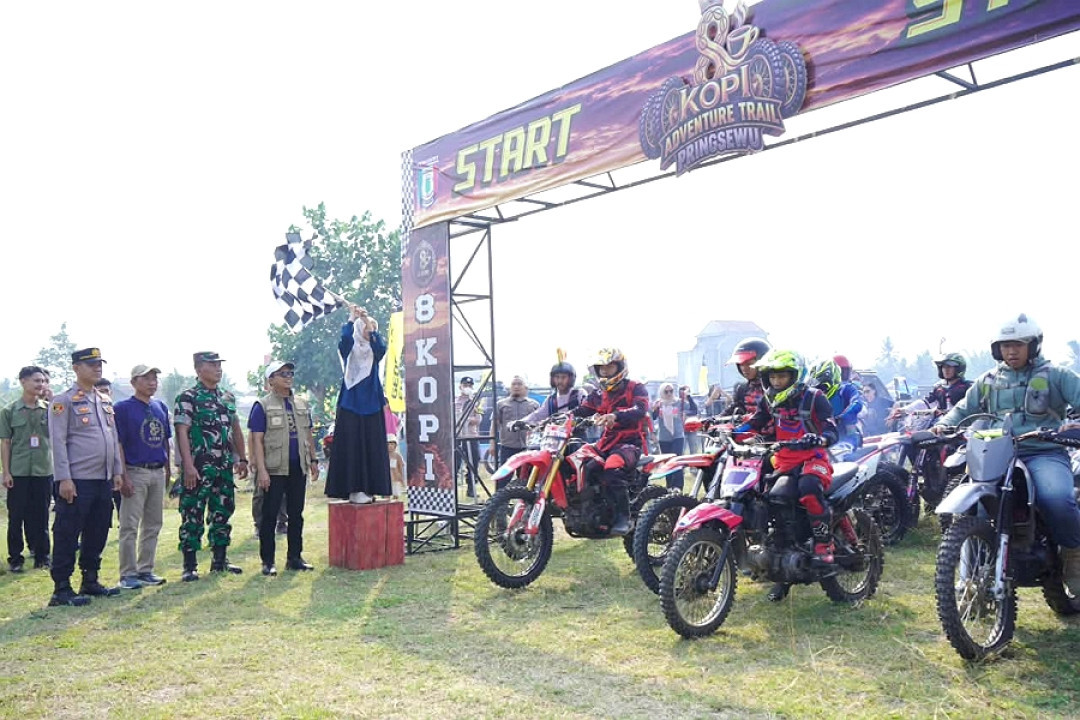 Bupati Pringsewu Apresiasi 8 Kopi Trail Adventure