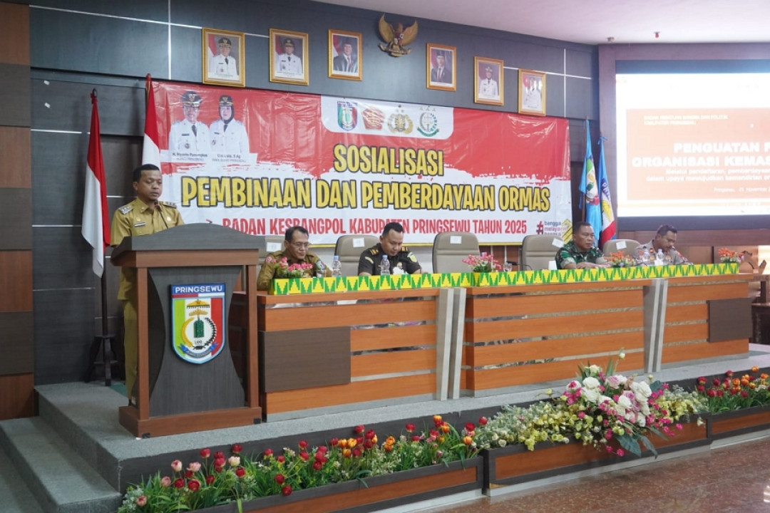 Bupati Pringsewu Harapkan Ormas jadi Penguat Kebangsaan