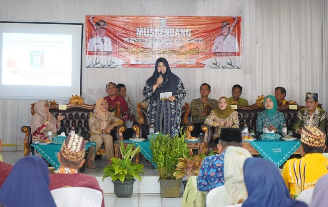 Wakil Bupati Umi Laila Buka Musrenbang Kecamatan Banyumas