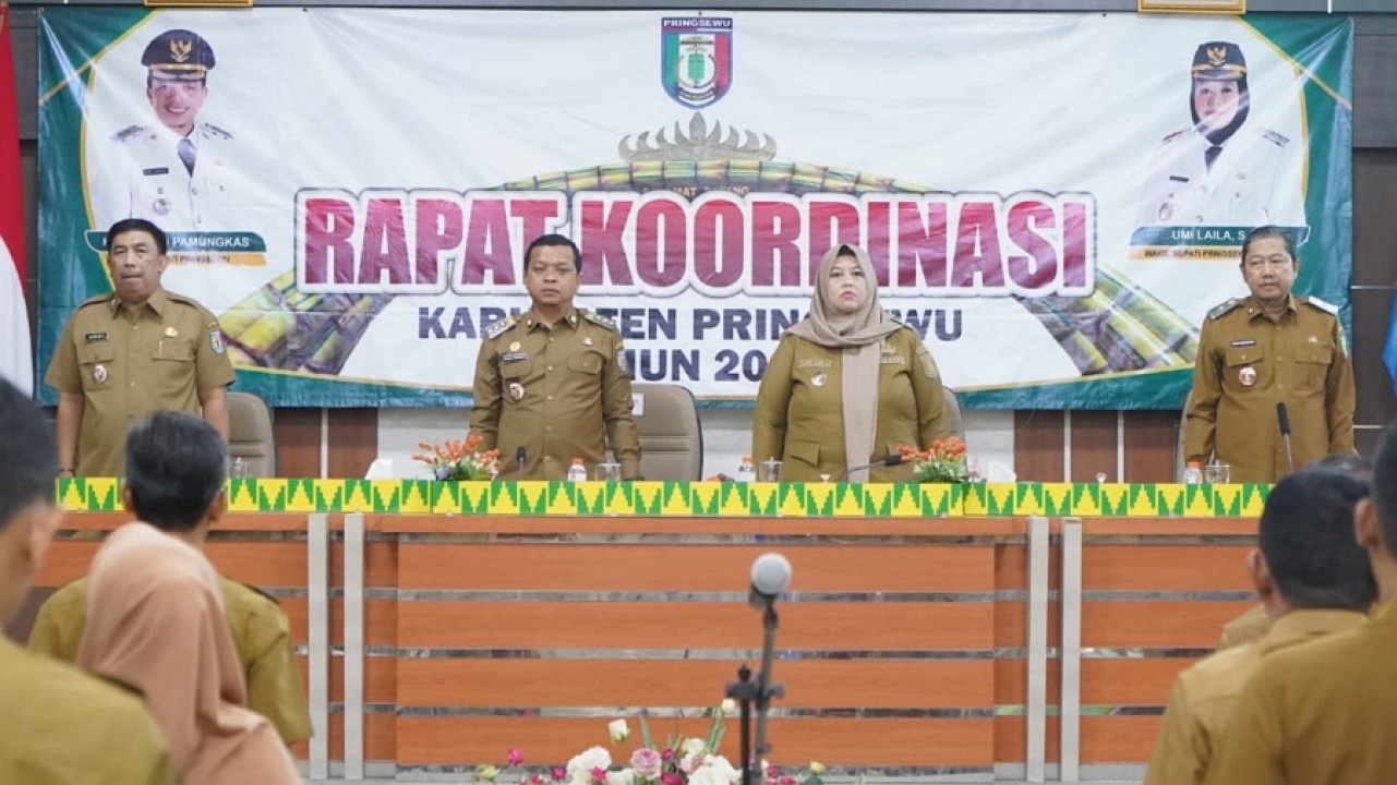 Bupati Pringsewu Ajak Jajaran Perkuat Kebersamaan untuk Optimalisasi Pelayanan Publik
