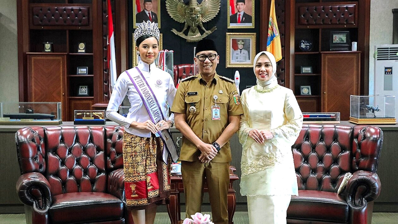 Gubernur Rahmat Mirzani Djausal Dukung Agita Nazara Ikuti Ajang Puteri Indonesia Tingkat Nasional