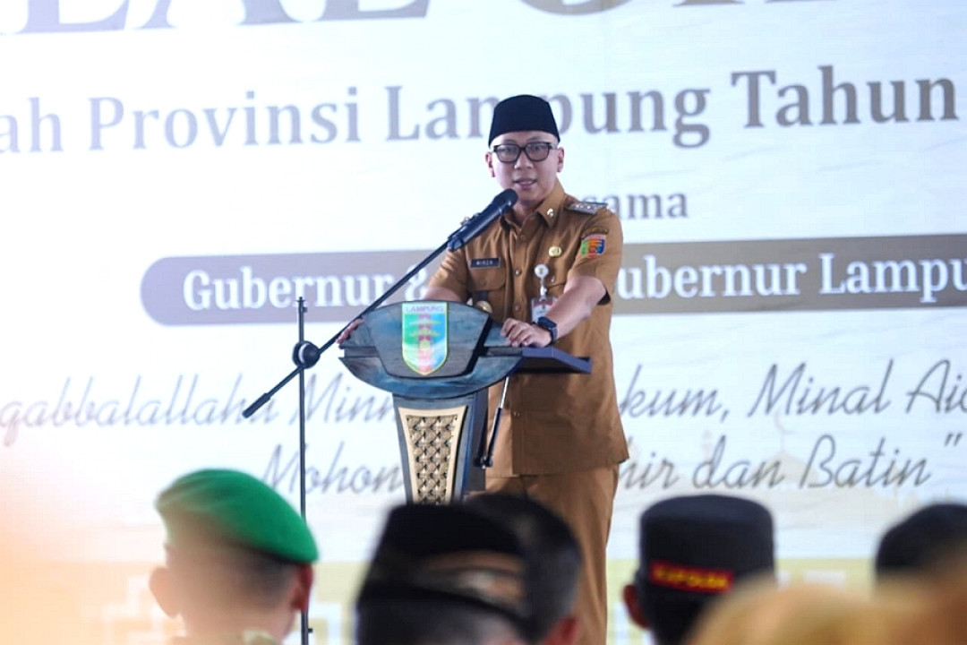 Halal Bihalal 1447 H Pemprov Lampung, Gubernur Ajak Perkuat Sinergi dan Kepedulian kepada Masyarakat