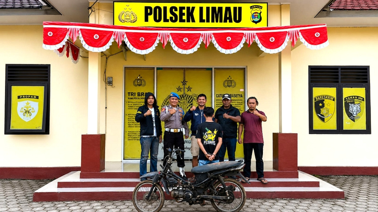 Polsek Limau Ungkap Dugaan Penadahan Motor Hasil Curian dan Tangkap Satu Tersangka