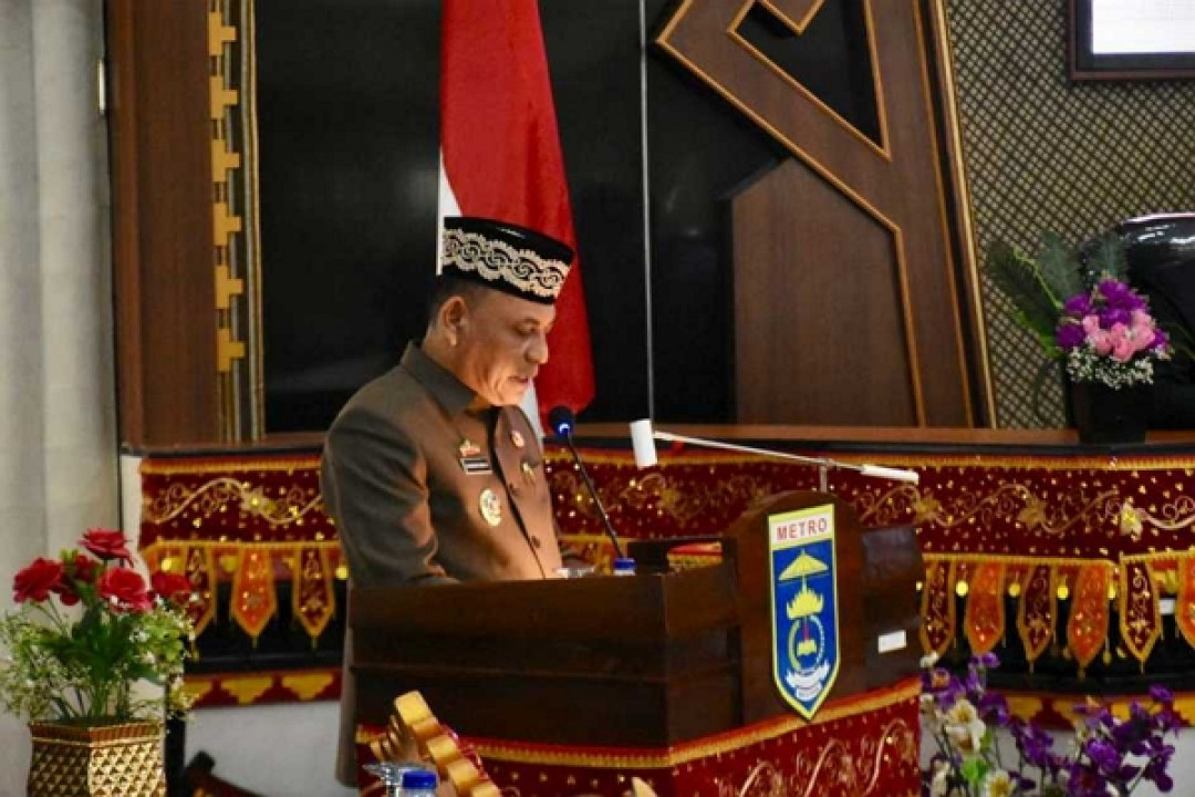 Wali Kota Metro hadiri Rapat Paripurna DPRD Metro terkait Raperda Perubahan APBD Tahun 2025